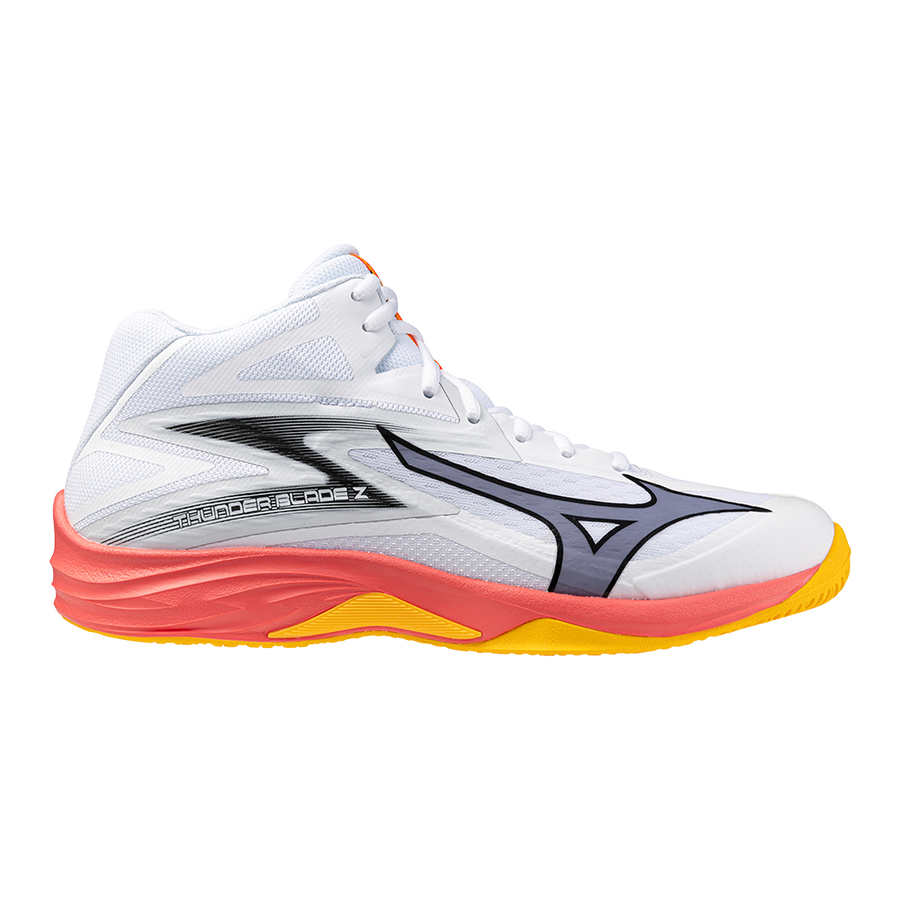 Mizuno THUNDER BLADE Z MID White/Fiery Coral 2/Citrus